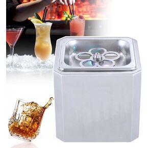 Stainless Steel Carbon Dioxide Glass Chiller, Press Nozzle to Start,Small Rapid Fast Wine Glass Cup Chilling Machine,with Light in Kuwait