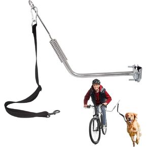 الكلب دراجة التمارين الرياضية اليدين الدراجة الحرة biccycle الكلاب الكلب المقود دراجة ممارسات المقود مرفق سريع التثبيت مقاطع سبيكة الزنك سميكة والخواتم السيليكون قبضة السيليكون in Kuwait