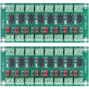 Optocoupler Isolation Converter Board 8 Channel - 3.6-30V Photoelectric Isolated Module for PLC and Motor Drive, High/Low Level Output Selectable in Kuwait