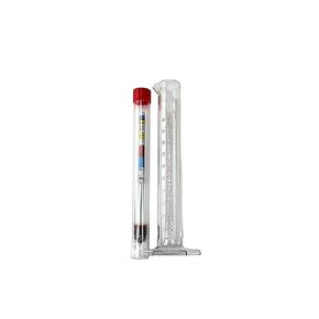 North Mountain Supply – Fermentation Test Kit – 8" Italian Glass Triple Scale Hydrometer & 100cc Extra Clear Graduated Cylinder – Combo Kit with Test Jar – Made in Italy – Lead & Mercury Free in Kuwait