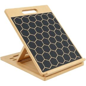 Slant Board for Calf Stretching, Adjustable Portable Wooden Incline Board for Calf Stretcher, 300 Lbs Weight Capacity Calf Stretch Wedge for Leg, Knees, Heel, Ankle in Kuwait