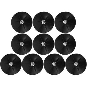 Toyvian 10pcs Heavy Duty Rubber Suction Cup Mounts for Boxing Sandbag Stand, Large Stable Suction Base Feet Replacement Accessories for Home Gym Kickboxing Training in Saudi Arabia