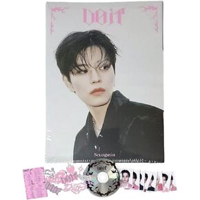 Stray Kids Do It SKZ IT TAPE Accordion [إصدار Seungmin] كتاب صور + قرص مضغوط + بطاقة صور + صورة هوية + مجموعة ملصقات رسومية in Kuwait