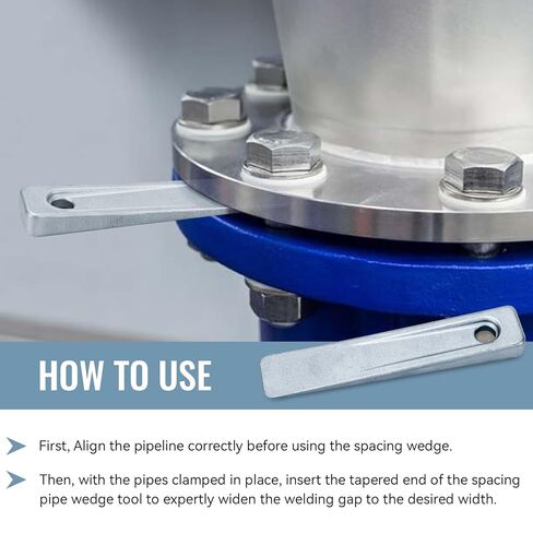 2Pcs 5 Inch Set Up Wedge Instead of Jaw Pullers, Position or Add Space Between Parts and Materials Set Up Wedge for Setting up Work on Planers, Shapers, Milling Machines and Other Similar Applications in Kuwait