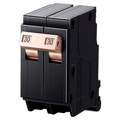 50Amp 2-Pole 3/4" Plug-in Circuit Breaker - 10kA 120/240V Thermal Magnetic - Universal Load Center Compatible in Kuwait