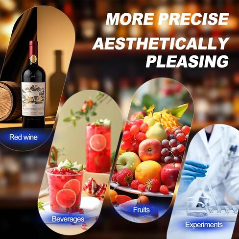 Brix Refractometer with ATC, Dual Scale 1.000-1.130 SG & 0-32% Brix. High Precision, Ideal for Wine/Beer Brewing, Agriculture & lab use. Works as Alcohol & Honey Refractometer. in Kuwait