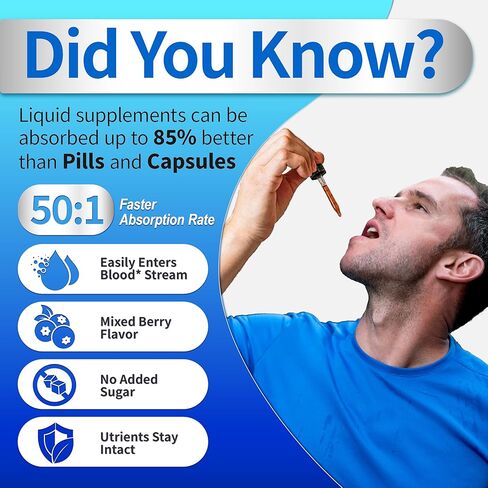 L-Arginine L-Citrulline Drops Liquid, L-Arginine for Men with Boron and Zinc, High Absorption L-Arginine L-Citrulline Supplements, Sublingual Liquid L-Arginine 1000 mg,Vegan, Non GMO, 60ml in Saudi Arabia