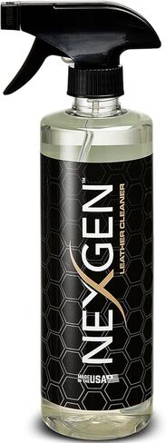 Nexgen Car Leather Cleaner and Conditioner Set - Quick Spray Car Seat Conditioner and Leather Restorer - Gentle Liquid Formula, Multi-purpose Leather Cleaner For Car, Couch, Boots, Purses, and More in Kuwait