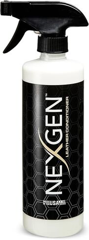 Nexgen Car Leather Cleaner and Conditioner Set - Quick Spray Car Seat Conditioner and Leather Restorer - Gentle Liquid Formula, Multi-purpose Leather Cleaner For Car, Couch, Boots, Purses, and More in Kuwait