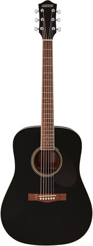 Gretsch Prelude D100 Dreadnought Acoustic Guitar, Beginner Guitar, Black/Natural in Saudi Arabia