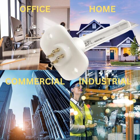 مصباح LSE Lighting UCP-16013 للأشعة فوق البنفسجية - لمبة بديلة كوارتز ممتازة مقاس 15 بوصة لأنظمة ملفات UC18S15-24 - ضوء UV-C عالي الإخراج - ترقية مثالية لنظام الهواء HVAC - مصمم في الولايات المتحدة الأمريكية in Saudi Arabia