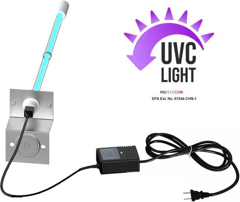 Coolworld 120V 14" Bulb UV Lamp for A/C HVAC Coil Systems - Up to 5 Tons in Saudi Arabia