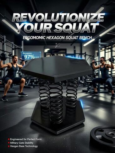 Deep Squat Stool for Back Pain Relief & Posture Correction ， Active Sitting Chair for Core & Glute Activation ， Ergonomic Pre-Assembled Balance Trainer for Home Office Gym ，Stainless Steel in Saudi Arabia