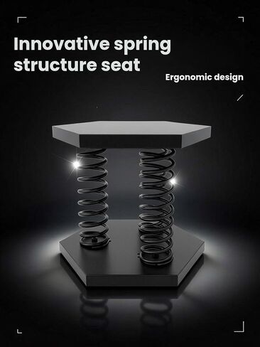 Deep Squat Stool for Back Pain Relief & Posture Correction ， Active Sitting Chair for Core & Glute Activation ， Ergonomic Pre-Assembled Balance Trainer for Home Office Gym ，Stainless Steel in Saudi Arabia