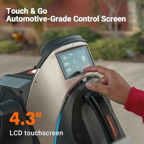 INMOTION V12S City Commuter Electric Unicycle - Upgraded 120km Range EUC with 4.3" Touchscreen & Anti-Theft Alarm, 90mm Suspension for Potholes - UL2272 Certified, IPX6 Waterproof Electric Unicycle for Urban Riding in Kuwait