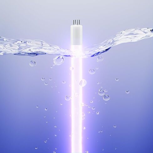 مصباح LSE Lighting® 133892 TUV 36T5 HO 75W UV-C | متوافق مع الاستبدال | لمبة GHO36T5/4P ذات 4 سنون عالية الإخراج مقاس 33.3 بوصة | 254 نانومتر | مصممة في الولايات المتحدة الأمريكية in Saudi Arabia