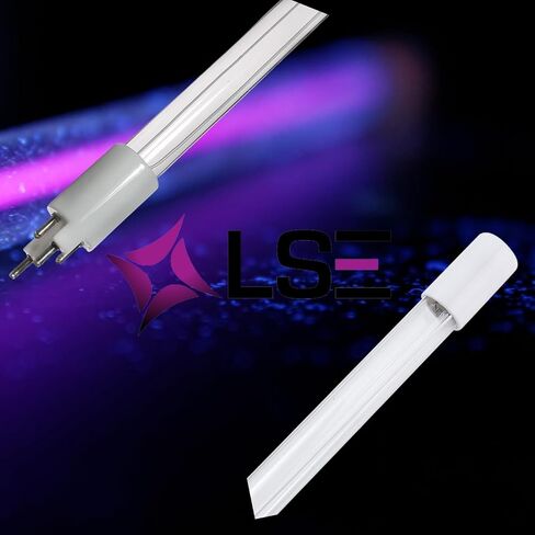 استبدال مصباح الأشعة فوق البنفسجية S200RL-HO متوافق مع VH200، SP200-HO، SC-200، SPV-3.5، PUV-7، AQ-UV-STD | مسجل لدى وكالة حماية البيئة | عمر طويل 10,000 ساعة | أداء عالي | تتضمن حلقتين على شكل O | مصممة في الولايات المتحدة الأمريكية in Saudi Arabia