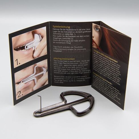 شوارتز SH-8A القيثارة الفكية العتيقة - أداة قيثارة الفم النمساوية الأصلية | مصنوع يدويًا من النحاس والصلب | الموسيقى الشعبية والكلاسيكية والعالمية الفك القيثارة للمبتدئين والمحترفين in Kuwait