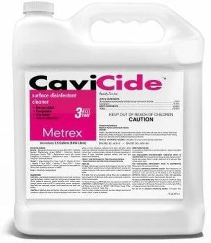 Metrex CaviCide Surface Disinfectant Cleaner – Alcohol-Based Surface Disinfectant & All Purpose Cleaner for Healthcare Settings – 2.5 Gallon, Manual Pour Jug (1 Count) 13-1025 in Kuwait