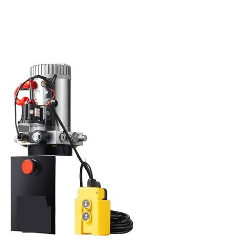 Hydraulic Pump 8 Quart Dump Trailer Pump Single Acting Hydraulic Power Unit 3200 PSI Max Relief Pressure Car Lifting in Kuwait