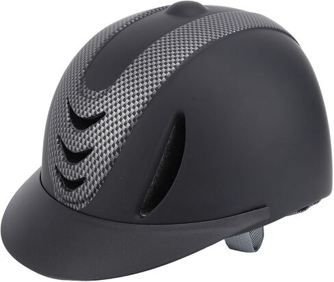 Kids Horse Riding Helmet Equestrian Head Gear Adjustable Size Removable Lining Shock Absorbing Impact Comfortable Breathable with Fashionable Design for Children in Saudi Arabia
