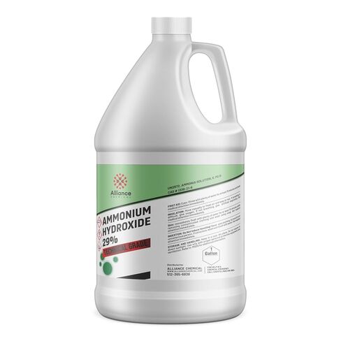 Alliance Chemical هيدروكسيد الأمونيوم 29% درجة تقنية - 1 جالون - سائل الأمونيا للتوليف والاستخدام الصناعي in Saudi Arabia