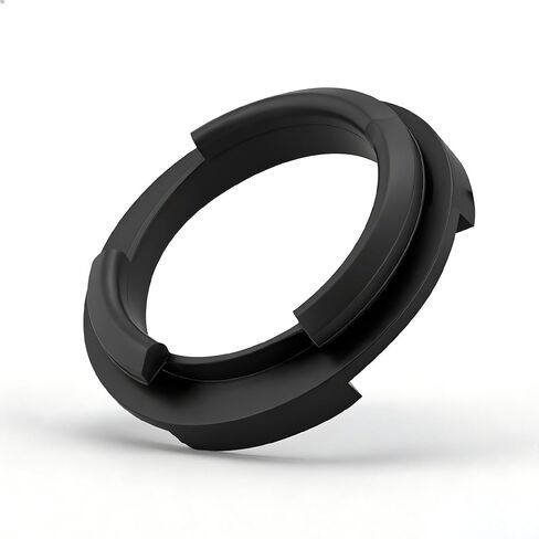 Clip On Rubber Waste & Overflow Washer, Leak-Proof Bathtub Sink Overflow Gasket, Universal Fit for Bathroom Kitchen Plumbing Drain Replacement Parts, Durable Black Rubber Seal in Saudi Arabia