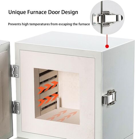 Electric Melting Furnace,2102°F Digital Melting Furnace Machine,2000w Electric Sintering Furnace,Stainless Steel,for Wax Casting,Melting Gold, Silver, Copper in Kuwait