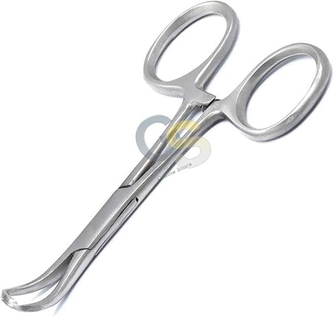 Backhaus Towel Clamps 3.5" German Grade Scaler Stainless Steel by G.S Online Store in Saudi Arabia