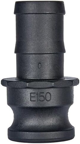 2 pcs Polypropylene Camlock Fittings (1-1/2" part C Female Coupler x Hose End) Cam and Groove Hose Fittings + 2 pcs PP Cam Lock Fitting (1-1/2" part E Male adapter x Hose End) in Saudi Arabia