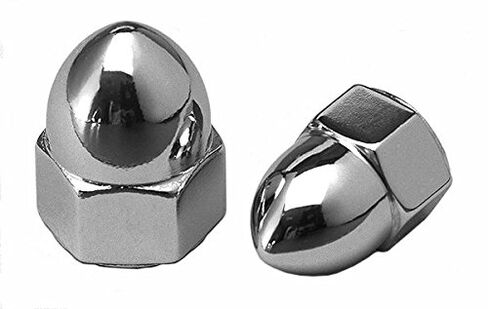 MPB112 كروم عالي التاج الجوزة سبائك الصلب 1/2 ''-20 كروم (عبوة من 5) in Saudi Arabia