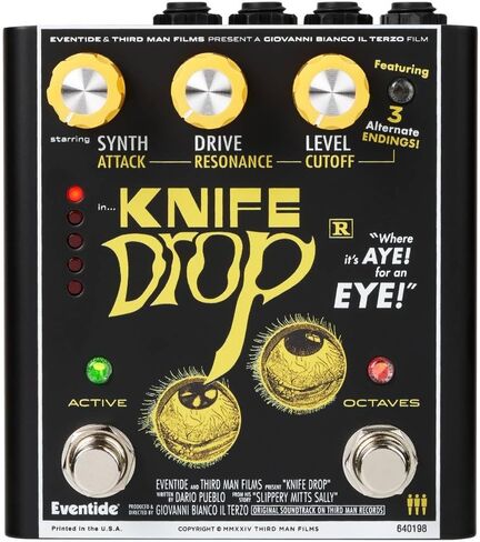 Eventide Knife Drop Suboctave Fuzz Synth Pedal in Kuwait