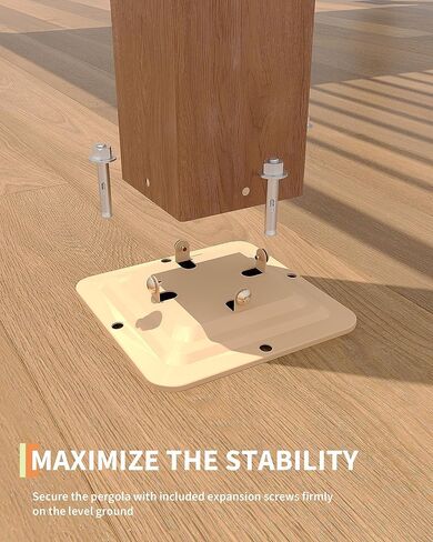 عريشة من الألومنيوم مقاس 10 × 12 لسطح الفناء، وشرفة ذات سطح صلب قابلة للتعديل مع تصريف، وهيكل خارجي مقاوم للصدأ، ومأوى مناسب لجميع الأحوال الجوية للفناء الخلفي، وإطار مقوى، وطبقة نهائية من الحبوب الخشبية in Kuwait