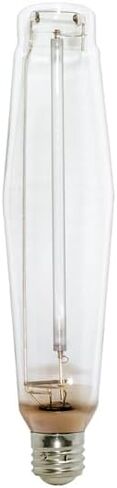 Satco S1928 1000W High Pressure Sodium HID Lamp, Probe Start, 2100K, 130000 Lumens, Clear, Mogul Base, ET25, 360 Degree Beam Angle, 24000 Rated Hours (6 Pack) in Saudi Arabia