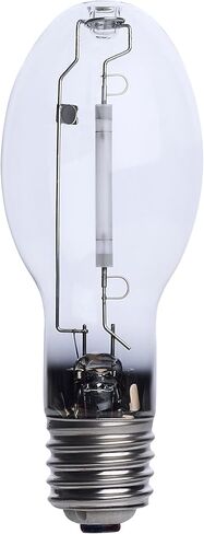 مصباح HID الصوديوم عالي الضغط Satco S1931 100 وات، بداية المسبار، 2100 ك، 24000 لومن، شفاف، قاعدة موغول، ET23.5، زاوية شعاع 360 درجة، 24000 ساعة مصنفة (12 حزمة) in Saudi Arabia