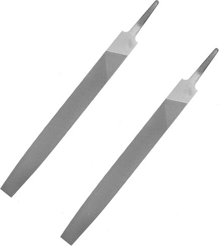 Axe File Sharpener 8-Inch 2PCS Set - Hardened Steel Flat Rectangular Mill/Smooth Cut Files for Sharpening Dull & Blunt Metal Axe Edges in Kuwait