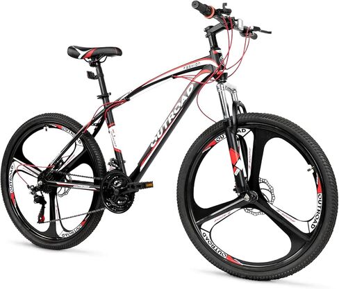 دراجات جبلية ذات ذيل صلب مع مجموعة نقل الحركة بسرعات 7/21، ودراجات جبلية بعجلات مقاس 26 بوصة مع نظام تعليق أمامي، ودراجات للتنقل ذات إطار موسع مع فرامل قرصية على شكل V/مزدوجة in Kuwait