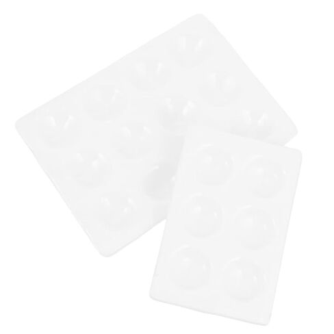 مجموعة أطباق تفاعل اكتشاف البورسلين مكونة من 4 قطع من ألواح التنقيط لمختبر الكيمياء in Kuwait