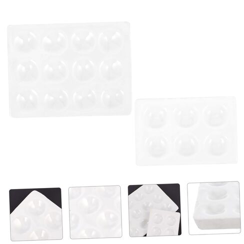 مجموعة أطباق تفاعل اكتشاف البورسلين مكونة من 4 قطع من ألواح التنقيط لمختبر الكيمياء in Kuwait