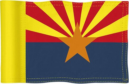 علم ولاية تكساس للجولف 6x8 بوصة - مزدوج الجوانب 420D نايلون صغير يضع أعلام خضراء، يناسب سارية العلم بطول 3 أقدام، وممارسة الفناء الخلفي وديكور الجولف in Kuwait