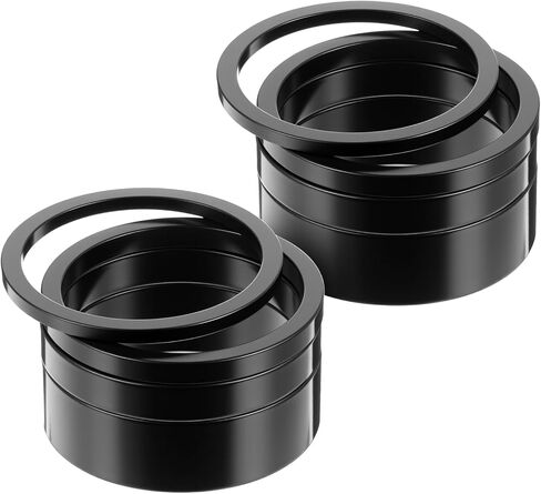 8 Pcs Bicycle Headset Spacer, Aluminum Alloy Bike Headset Stem Spacers Threadless Fork Washer Fit for 1 1/8-Inch Stem (2mm 3mm 5mm 10mm) in Saudi Arabia