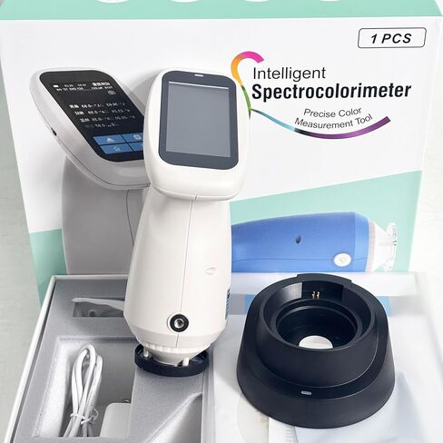 Portable Spectrocolorimeter Color Measurement Tool with Two Apertures MAV Φ8mm/Φ10mm Accuracy 0.01 Combined Full Spectrum LED Light Source USB Interface in Saudi Arabia
