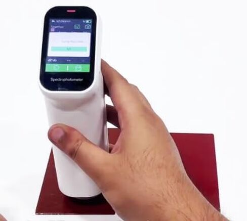 Portable Spectrophotometer Lab Spectrophotometers with 10 Apertures Measurement Structure D/8，SCI/SCE Intelligent Automatic Calibration Display Accuracy 0.01 Measuring Time About 1s in Kuwait