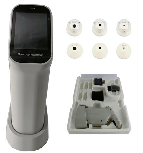 Handheld Spectrophotometer Multi Aperture Spectrophotometer with Measuring Aperture Φ11mm，Φ6mm，Φ3mm, ▽11mm，▽6mm，▽3mm ΔE*ab≤ 0.03 Support Andriod,iOS,Windows,Wechat Mini Program in Kuwait