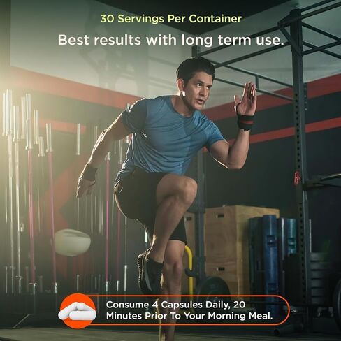 The Genius Brand Test Black Label - Testosterone Supplement for Men - Muscle Support, Energy & Performance Support - with D-Aspartic Acid, Magnesium, Korean Red Ginseng & Vitamins - 120 Capsules in Kuwait