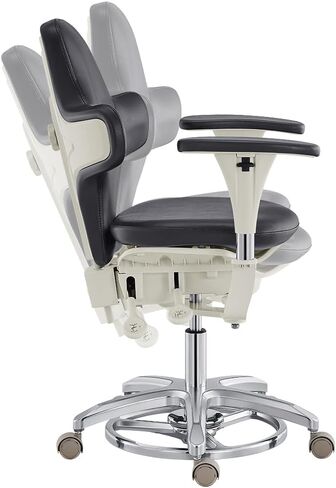 كرسي مجهر مريح من دير، كرسي تجميل طبي للسبا، مقعد دوار للطب الأسنان، مقعد دوار للممارسة الطبية، عسلي in Kuwait