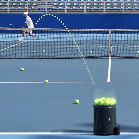 Veva R2 Series, Tennis Ball Machine – 56 MPH Speed, 28 Drill Locations, Spin Control, 6H Battery, 60-Ball Capacity, 17.6 lbs Portable Launcher with App & OTA Upgrade in Kuwait