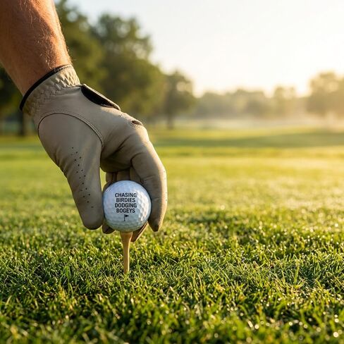 Thorza Inspirational Golf Balls – Fun & Motivational Quote Golf Ball Set (6 Pack), Unique Golf Gift for Men, Dad & Golf Lovers in Kuwait