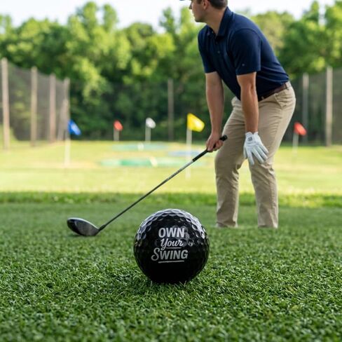 Thorza Inspirational Golf Balls – Fun & Motivational Quote Golf Ball Set (6 Pack), Unique Golf Gift for Men, Dad & Golf Lovers in Kuwait