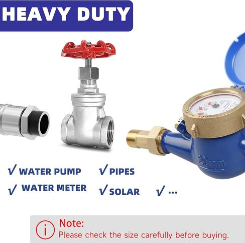 2" NPT Stainless Steel Gate Valve, Heavy Duty Female x Female Thread Manual Rotary Sluice Valve with Wheel Handle for Water, Oil, Gas, Industrial Plumbing, and HVAC Systems (2", DN50) in Kuwait